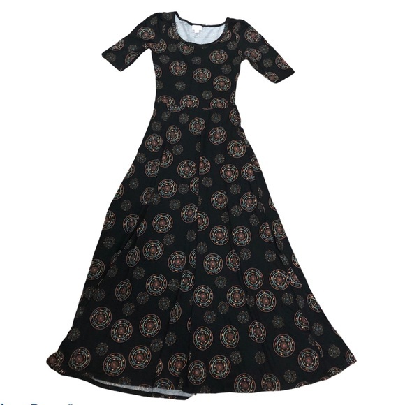 LulaRoe medallion print maxi dress - Picture 1 of 8